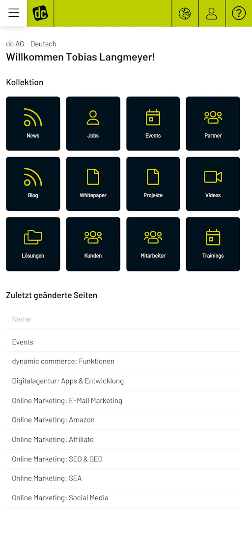 dynamic content 2026 ist da