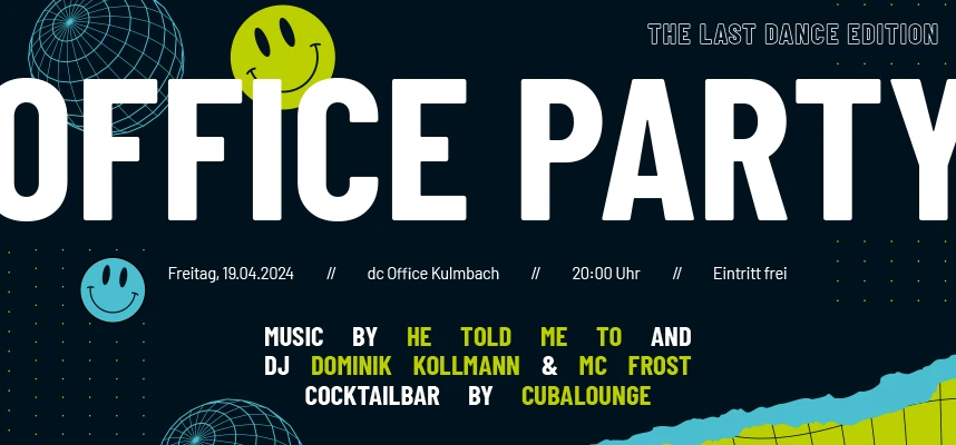 Office Party 2024 Flyer