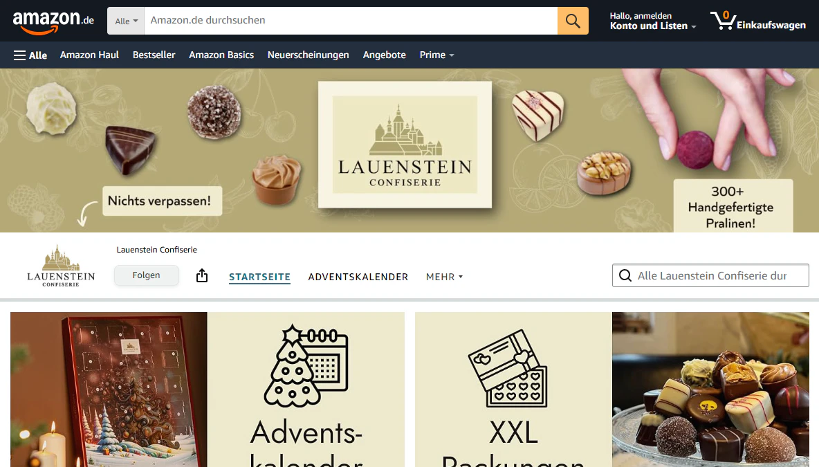 Dashboard der Software Microsoft Dynamics 365 Business Central mit einer Liste aktiver E-Commerce-Verkaufskanäle.