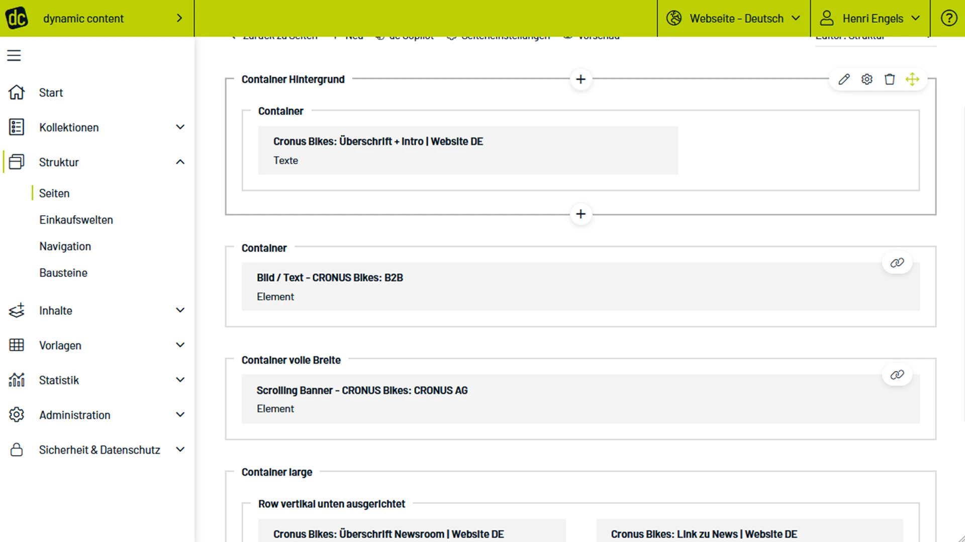 dynamic content Drag & Drop