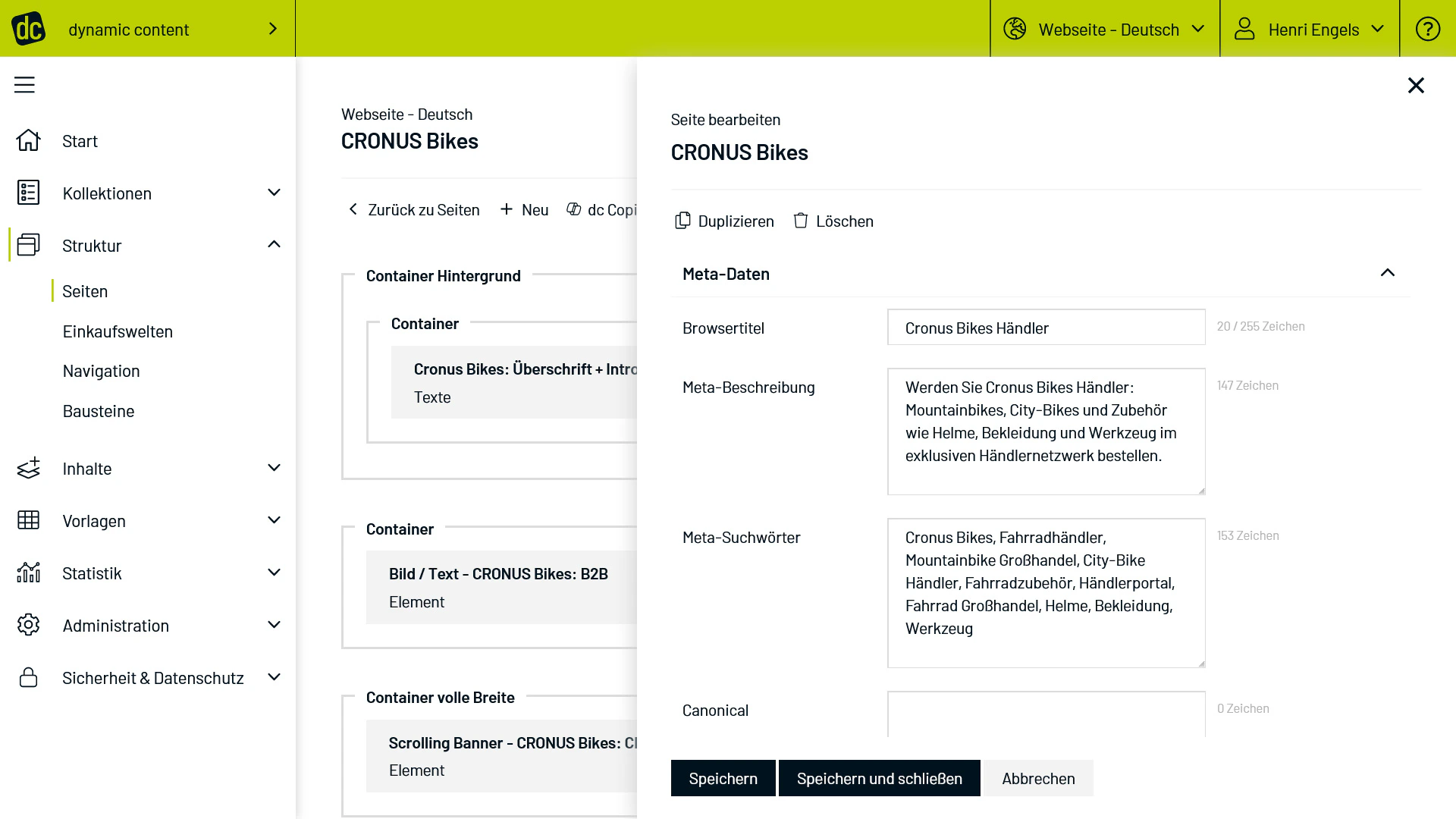 dynamic content Online Marketing