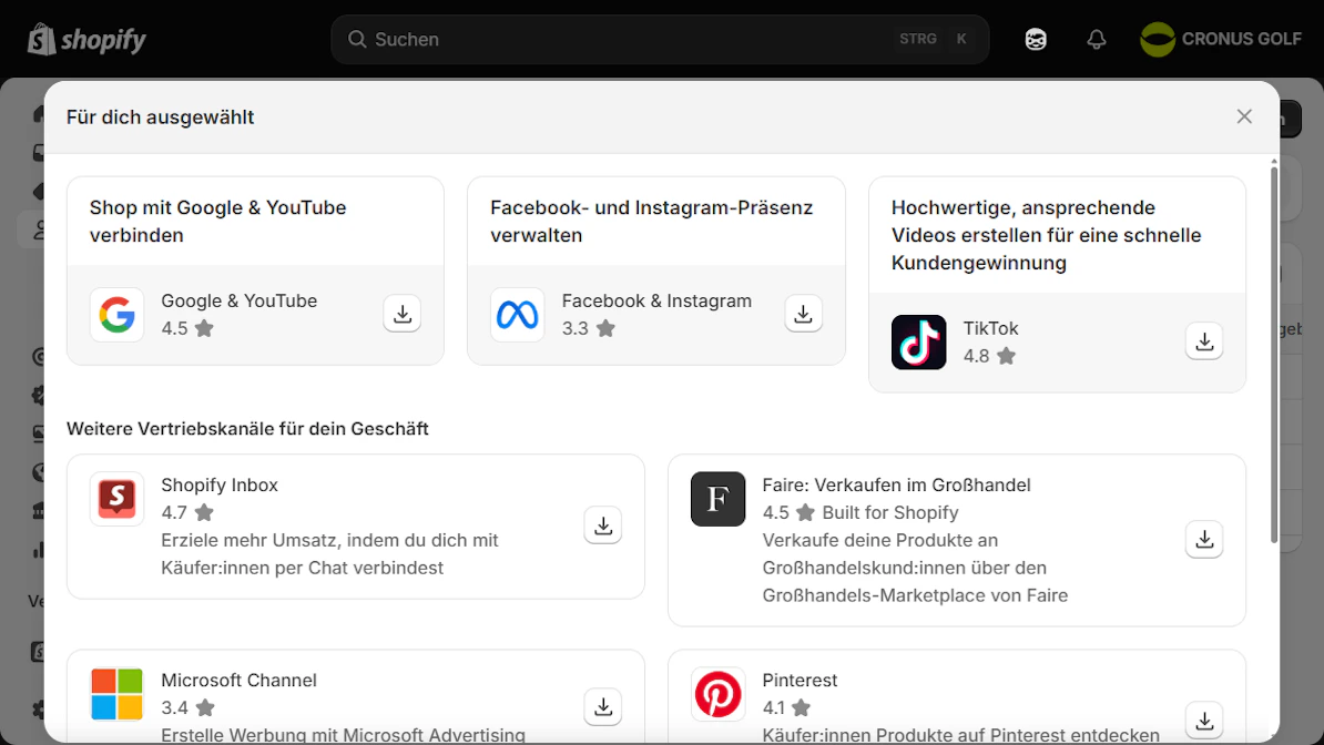 Dynamic Commerce Außendienstanbindung